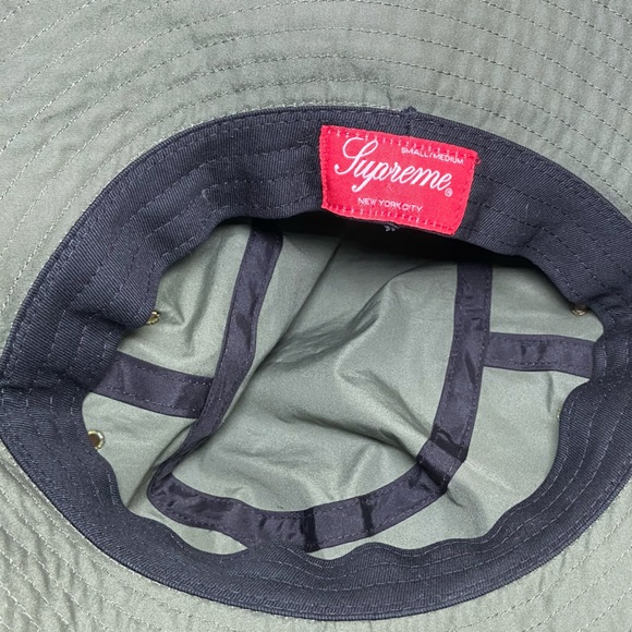 Supreme Bolt Snap Crusher Hat Olive Green Small Medium - Picture 4 of 4